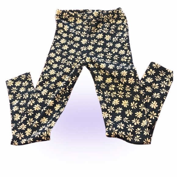 Jessica Simpson Dainty Retro Floral Leggings Size 8 - Picture 16 of 16